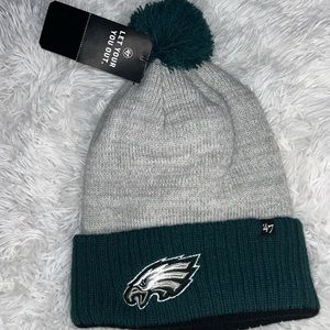 Philadelphia Eagles Sport Knit Hat light,  and green